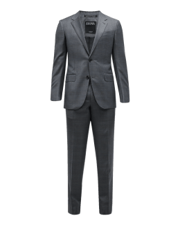 ZEGNA Men's Trofeo Milano Two-Piece Wool Suit | Neiman Marcus