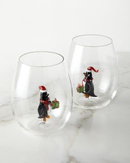 Christmas Nutcracker Suite Wine Glasses - Set of 4