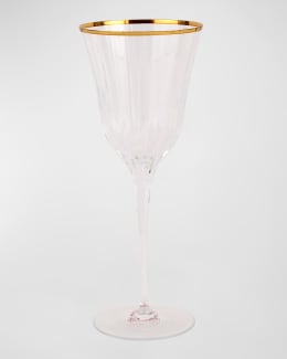 MATCH Balloon Wine Glass, Pewter & Crystal, Handmade in Italy on