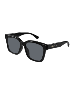 Fendi 53mm Oversized Square Logo Sunglasses in Gray