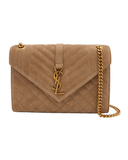 Saint Laurent Medium Envelope Quilted Crossbody Bag - Farfetch
