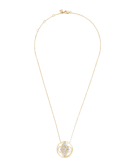 Limited Edition Tiger's Eye Heart Lock Pendant Necklace from RIVA New York