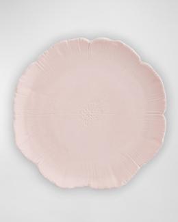 Polish Pottery Peach Blossom Dessert Plate - 7" Handmade Ceramic Plate