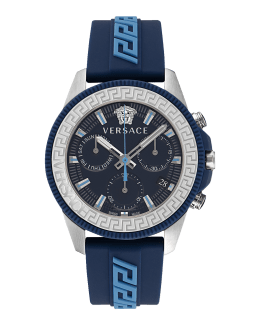 Versace Men's Aion Chronograph Two-Tone Bracelet Watch, 45mm