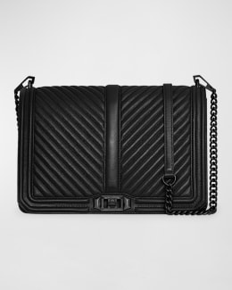 Chevron quilted jumbo love crossbody new arrivals