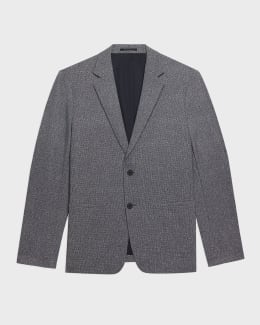 Theory Men's Precision Ponte Clinton Blazer | Neiman Marcus