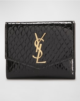 Saint Laurent - Money Clip Wallet - Men - Bovine Leather (Top Grain) - One Size - Black