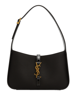 Saint Laurent Le 5 à 7 Mini Raffia Shoulder Bag