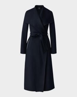 Kobi Halperin Yael Shawl-Collar Wrap Coat | Neiman Marcus