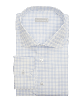 Stefano Ricci Men's Tonal Stripe Cotton Dress Shirt | Neiman Marcus