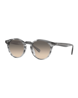 Oliver Peoples Tortoiseshell Romare Sun Sunglasses