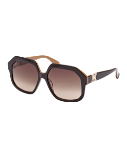 Max Mara Multicolor Acetate Glasses (Frames)