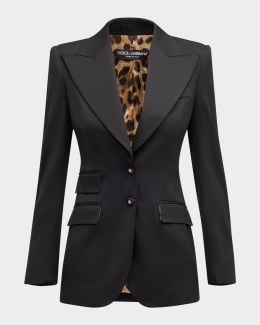Balmain Classic Double-Breasted Blazer | Neiman Marcus