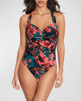 Monokini Agua Bendita Noir - Taille M (38) - Texture Moderne Avec Cutouts - Neuf Avec étiquettes