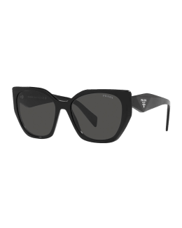 Prada Rectangle Acetate Sunglasses Neiman Marcus