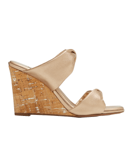 Givenchy Marshmallow Rubber Wedge Slide Sandals | Neiman Marcus