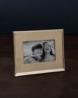 Sierra Modern Gold Croc 4x6 Frame main image 1
