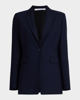 ジャケット Michael By Michael Kors Single-Breasted Blazer 19393570_42689844_600.jpg