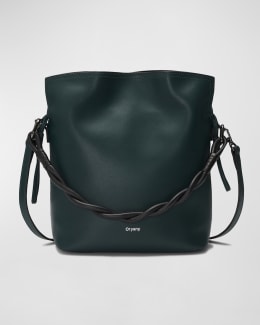 トートバッグ SELENA BUCKET BAG (Black) Selena Bucket | Black European Calfskin Leather