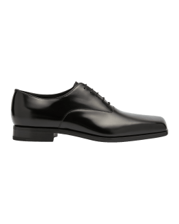 Santoni lug-sole Derby shoes - Black