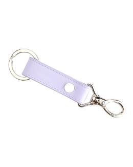 Royce New York Leather Valet Key Chain - Silver