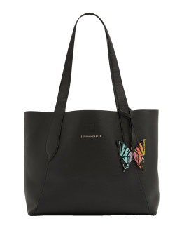MCM Worldwide Mini Toni Visetos Canvas Tote Bag Black - 25% OFF