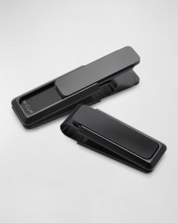 Porte-billets Tightwad Argenté Gravé - Noir, Neuf Avec étiquettes