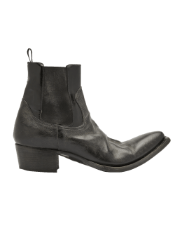 Prada Men's Brushed Leather Chelsea Boots | Neiman Marcus