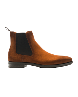 Paul Stuart Men s Leather Chelsea Boots Neiman Marcus