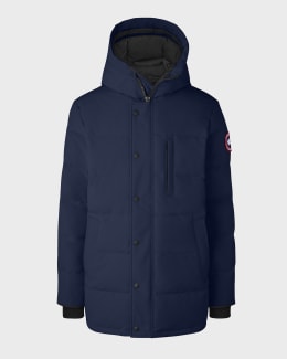 Canada Goose Men's Wyndham Parka w/ Removable Hood | Neiman Marcus