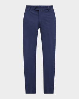 Bottega Veneta Men's Sartorial Grain de Poudre Trousers
