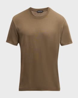 Men's Solid Stretch Jersey T-Shirt | Neiman Marcus