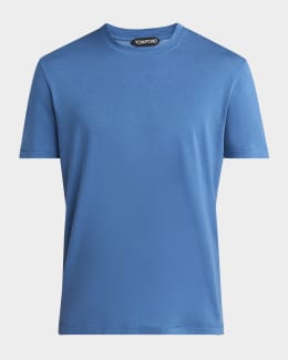 Tシャツ・カットソー TOM FORD Men T-shirt Blue JCS004JMT002S23 HB785 Tシャツ・カットソー TOM FORD Men T-shirt Blue