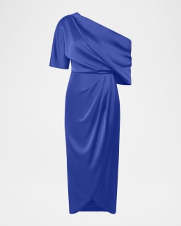 elisya off shoulder dress Theia Elysia Cloud Jacquard Off-the-Shoulder Gown