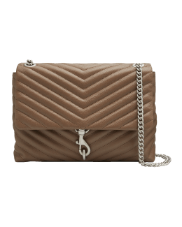 Rebecca Minkoff Edie Quilted Leather Flap Shoulder Bag | Neiman Marcus