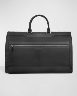 hook Albert Men s Garment Weekender Leather Duffel Bag Neiman Marcus