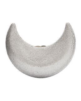 Couture Crescent Lemon Shoulder Bag
