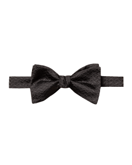 ZEGNA Men's Pre-Tied Silk Bow Tie - Bergdorf Goodman