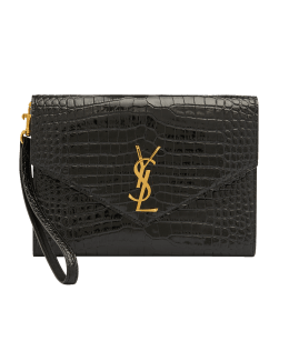 Saint Laurent Toy Loulou Envelope Tweed Shoulder Bag