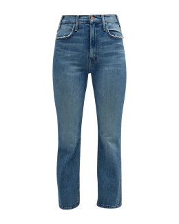 MOTHER Insider Crop Step Fray Jeans