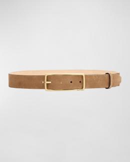 Rag & Bone Suede Boyfriend Belt | Neiman Marcus display picture 3