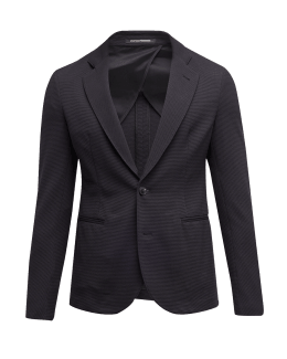 Emporio Armani Men's Soft Textured Two-Button Sport Coat | Neiman