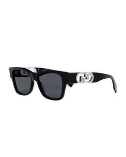 Off-White Men's Roma Logo-embellished Sunglasses