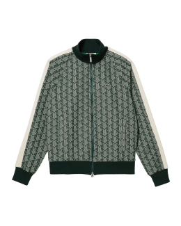 Lacoste Men's Monogram Logo Hooded Sweatshirt | Neiman Marcus