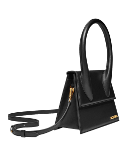 Jacquemus Le Chiquito Leather Top-Handle Bag | Neiman Marcus