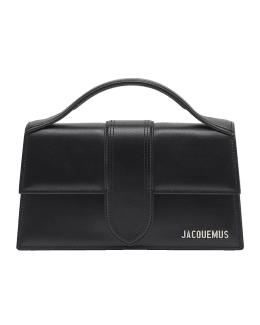 Saint Laurent Small Le Fermoir Calfskin Top Handle Bag