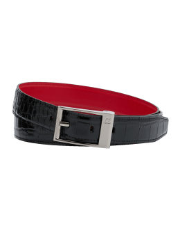 MCM Mode Travia Sliding Buckle Reversible Belt in Embossed Leather -  ShopStyle