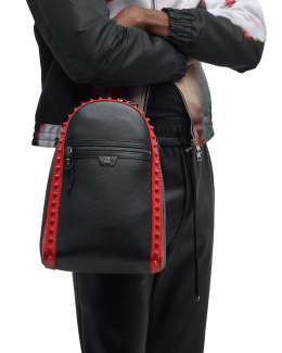 Backparis small - Backpack - Coated canva Techno CL and rubber