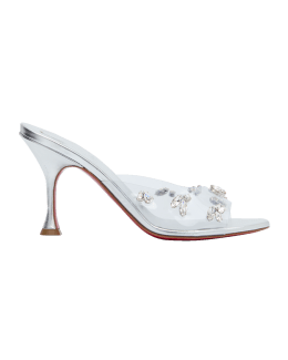Christian louboutin just nothing illusion red sole sandals online