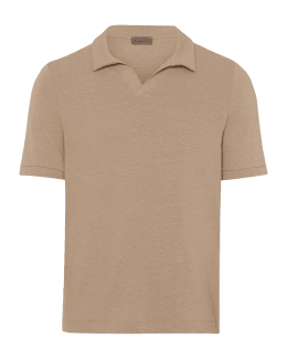 Ryland Life Equipment Teddy Vonranson Open Knit Polo Shirt